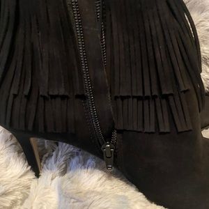 Brian Atwood suede ankle boots